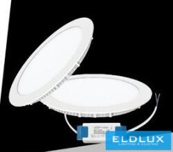 ELDLUX Kör alakú süllyesztett LED panel 12w 1200lm CCT/kap. 120° IP20 Fehér D175mm kivágás: D155mm 3év (P155A-T3C) - dreamlighting