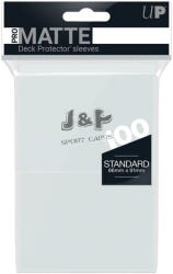 Ultra PRO Standard Deck Protector MATTE kártyavédő fólia "bugyi" csomag 66x91mm - átlátszó