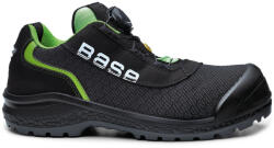  B0822 Base Be-Ready Munkavédelmi Cipő (40) (fekete/zöld) S1P ESD SRC (B0822BGN40)