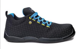  B0677E Base Marathon Munkavédelmi Cipő (40) (fekete/kék) ESD S3 SRC (B0677EBKB40)