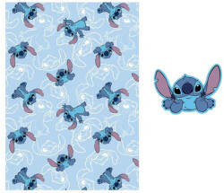 Aymax Disney Lilo és Stitch, A csillagkutya On The Belly polár takaró és forma párna szett (AYM077490)
