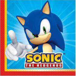 20 darabos papír szalvéta - Sonic a sündisznó
