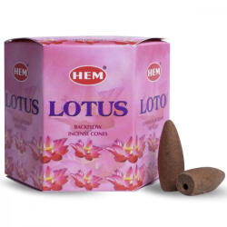 HEM Backflow-Lotus-Lótusz Kúpfüstölő (folyékony füst)