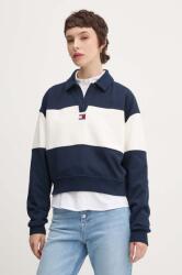 Tommy Hilfiger felső sötétkék, női, mintás, DW0DW18705 - sötétkék M