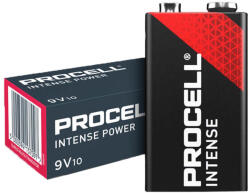 Duracell PROCELL Intense Alkáli 9V Elem (9V) MN1604 P10 (DPI9VP10)