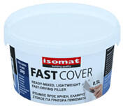 Isomat FAST-COVER - masa de spaclu acrilica, gata preparata, pentru reparatii rapide (Culoare: ALB, Ambalare: Galeata 5 lt) (ISM-213444)