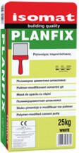 Isomat PLANFIX - masa de spaclu, mortar pe baza de ciment (Culoare: ALB, Ambalare: Sac 25 kg) (ISM-212709)