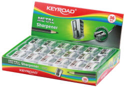 Keyroad Hegyező 1 lyukú fém 36 db/display Keyroad Metal - vegyesbolt