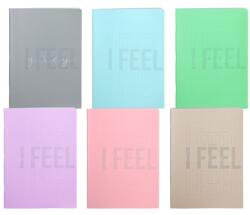 Play Füzet Play feel colors A/4 tűzött 80 lapos vonalas (P1111-0886)