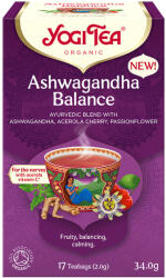 YOGI TEA Yogi bio tea ashwagandha egyensúly 17x2g 34 g - vegyesbolt