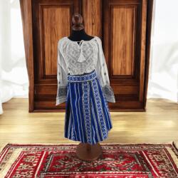 Ie Traditionala Valnic Traditional Albastru - Rodica 2