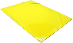 BLUERING Gumis mappa A4, 300g. karton sarok gumírozással Bluering®, sárga - vegyesbolt