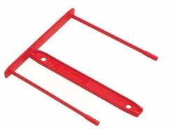 Fellowes Lefűzőklip, műanyag, 85mm, Fellowes® Bankers Box, 100 db/csomag, piros - vegyesbolt