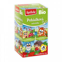 Apotheke tündérmese bio tea gyermekeknek, lándzsás útifű tea csipkebogyóval és homoktövissel 20x1, 5g