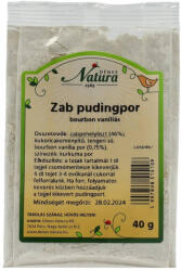 Dénes Natura Natura Zab Pudingpor Vaníliás 40g - vegyesbolt