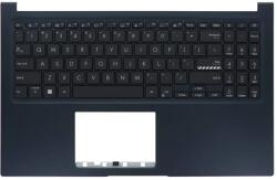 ASUS Tastatura originala Asus X1504VA iluminata US cu Palmrest bleumarin