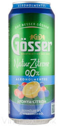 Gösser Nat. Zit. Áf. -Citr. 0% 0, 5l DOB DRS - vegyesbolt