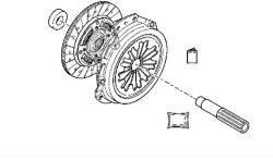 Original Renault Set ambreiaj [fara rulment de presiune] ORIGINAL RENAULT 302058324R (302058324R)