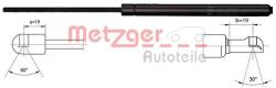 METZGER Amortizor capota METZGER 2110363 (2110363)