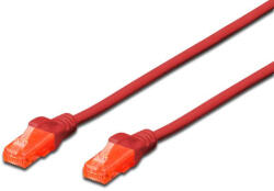 ASSMANN CAT6 U-UTP Patch Cable 1m Red
