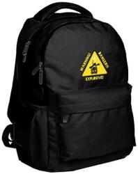 PASO BeUniq hátizsák - 2 rekeszes - Warning (DL24RR-2705) (DL24RR-2705)