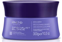 Masca pentru păr blond, pentru neutralizarea tonurilor de galben și portocaliu Amend Specialist Blonde Neutralizing Mask, 300 ml