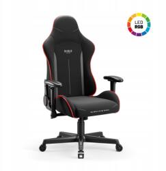 Diablo Chairs Gamer Szék Anyag Led távirányító Diablo X-starter Fekete Led (1509)