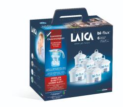 LAICA ajándékszett 6db bi-flux szűrőbetét + Stream Line vízszűrő kancsó