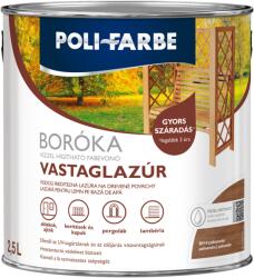  Poli-Farbe Boróka paliszander 2, 5 l vizes bázisú lazúrfesték