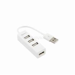 SBOX H-204 USB HUB (fehér) (SBOX_H-204W) (SBOX_H-204W)