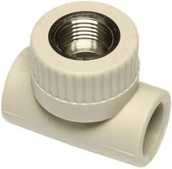 EkoPlastik PP-R süthető T-idom fém menettel, 32 mm x 1/2" B (STKI03220)