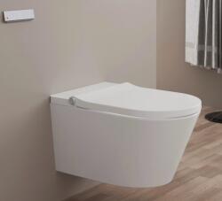 Kronenbach Tube toaletă cu spălare agăţat fără margine cu spălare turbionară alb KB15104TU (KB15104TU)