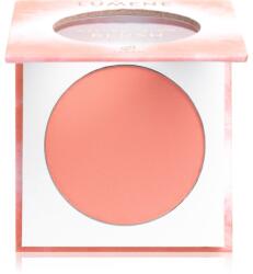 Lumene Natural Glow púderes arcpír árnyalat 1 Coral Glow 4 g