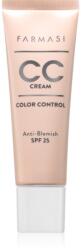 FARMASI Color Control élénkítő CC krém SPF 25 árnyalat 01 Light 30 ml
