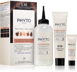 PHYTO Color hajfesték növényi kivonattal árnyalat 5.35 Chocolate light Brown 3 db