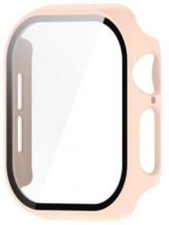 gigapack Apple Watch Series 10 46mm műanyag rózsaszín védőkeret és kijelzővédő üveg (GP-162683) (GP-162683)