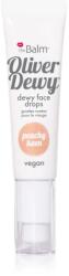 theBalm Oliver Dewy Face Drops течен хайлайтър цвят Peachy Keen 28ml