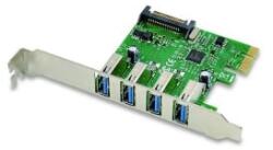 Conceptronic 4x USB 3.0 bővítő kártya PCIe (EMRICK02G) (EMRICK02G)