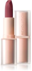 Revolution Beauty Lip Allure Soft Satin Lipstick Кремообразно червило със сатенено покритие цвят Black Cherry 3.2 гр