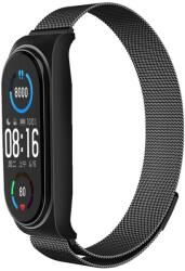 Fém szíj XIAOMI Mi Band 5 / 6 fekete,
