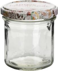 Gastro befőttesüveg 165 ml, csavaros tető „handmade felirattal, 6 darabos készlet
