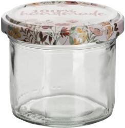 Gastro befőttesüveg 125 ml, csavaros tető „handmade felirattal, 6 darabos készlet