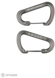 Sea to Summit tartozékok karabiner nagy készlet 2db karabiner (Titanium)
