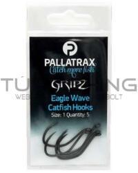 Pallatrax Gripz Catfish Hooks (5) Size1/0 (pxps1201) - turfishing