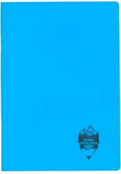 DACO Caiet A4 Daco CT410DR, 100 file, 70 g/m, dictando, coperta plastic, Albastru (CT410DR/ALBASTRU)