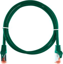 NIKOMAX Patch kábel S/FTP CAT6a LSOH, Essential Series, 20m, zöld (NMC-PC4SA55B-ES-200-C-GN) - bevachip