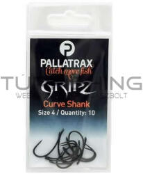 Pallatrax Gripz Curve Shank Size 4 (pxps1255)