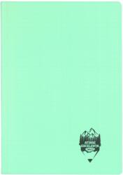 DACO Caiet A4 Daco CT410DR, 100 file, 70 g/m, dictando, coperta plastic, Verde pastel (CT410DR/VERDEPASTEL)