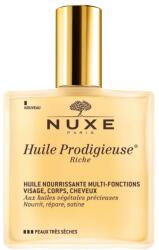 Nuxe Huile Prodigieuse Riche ulei uscat multifuncțional pentru piele foarte uscată 100 ml