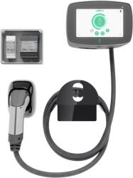 Wallbox Commander 2 22kW, fekete, 5m Type 2 elektromos autó fali töltő